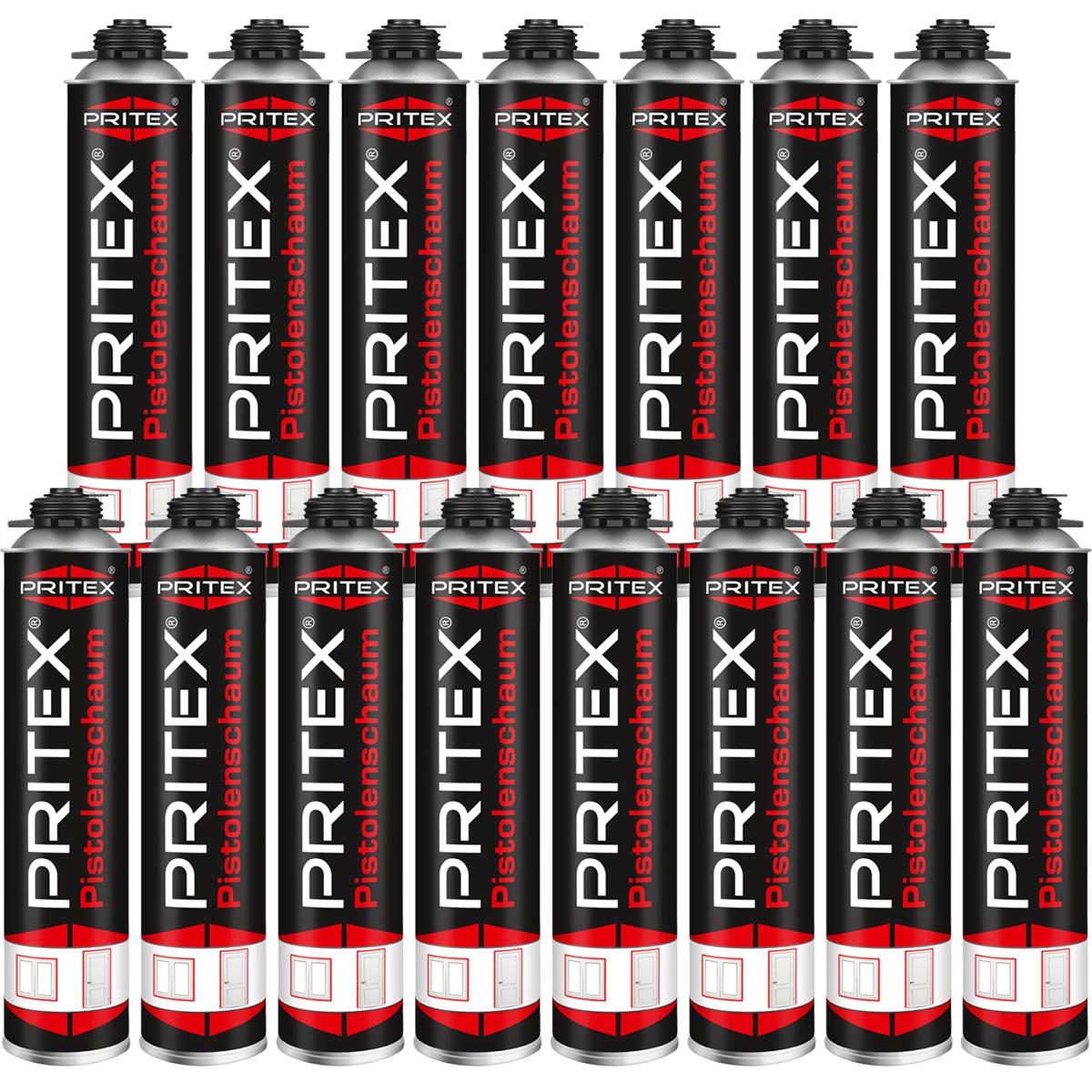 Pistolenschaum 15 x 750 ml Bauschaum Montageschaum